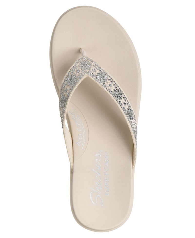 Women's Meditation Luxe - Sunny Glow Flip-Flop Thong Sandals from Finish Line