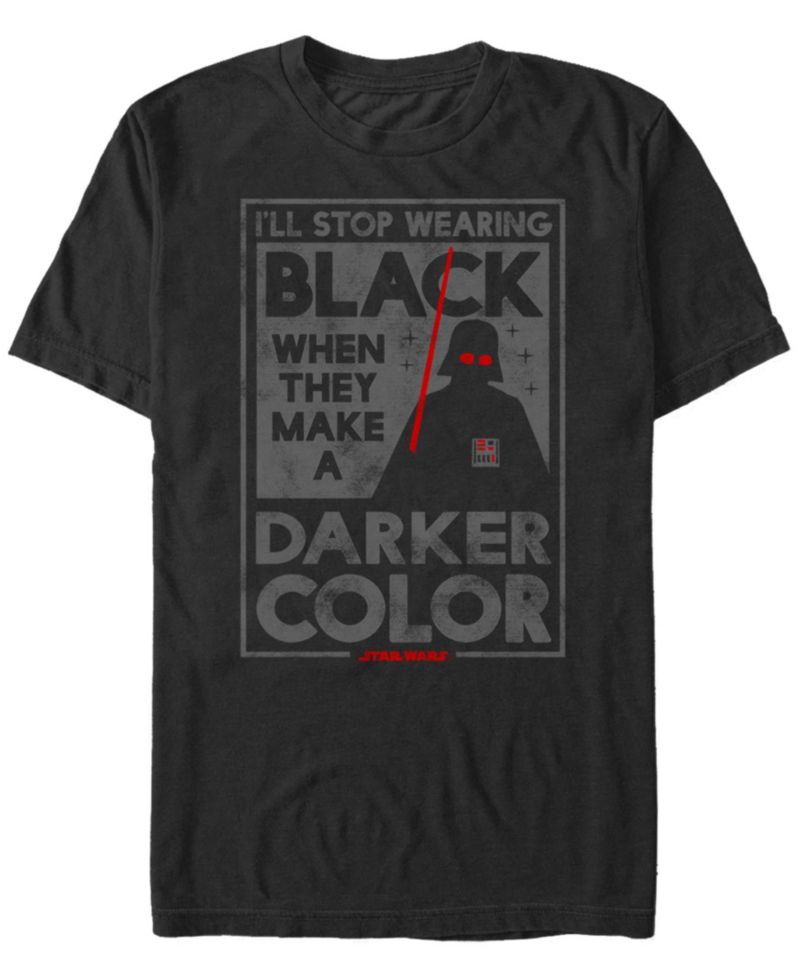 Men's Stop Wearing Black Short Sleeve Crew T-shirt