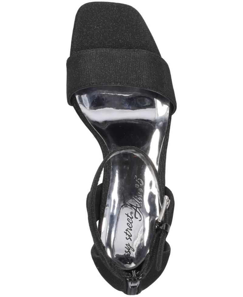 Ro Square Toe Heeled Sandals