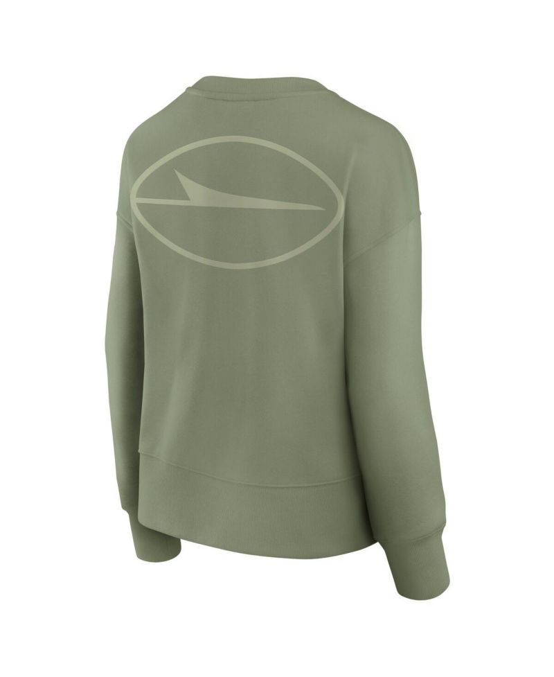 Women's Green New York Jets Elements Pullover Sweatshirt