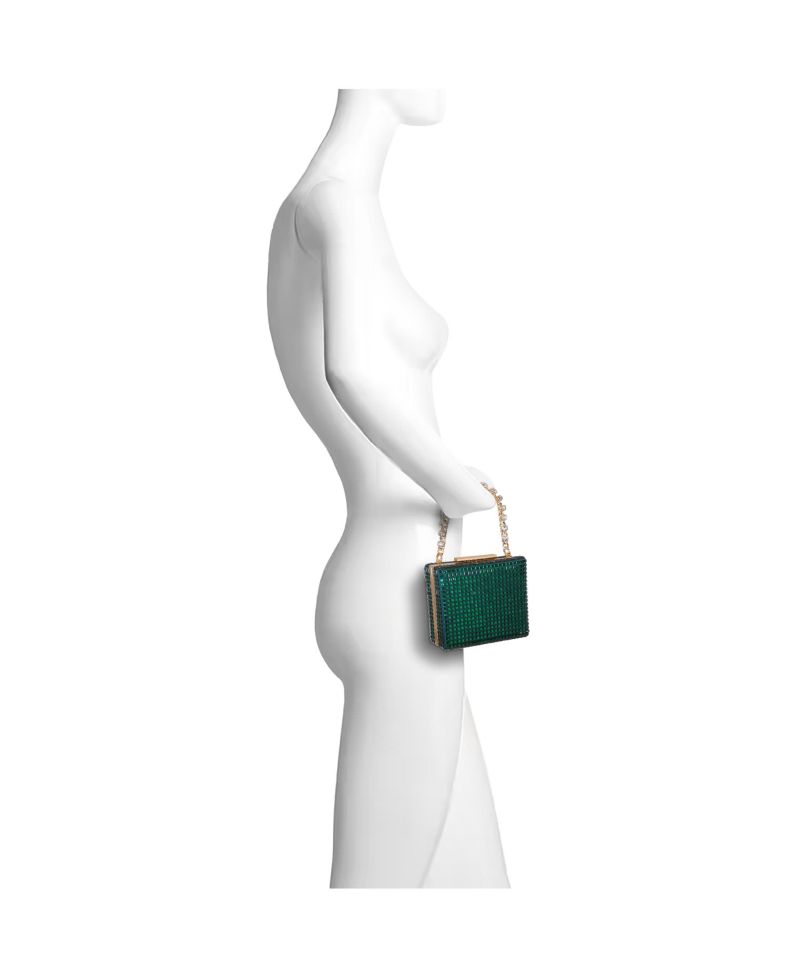 Woman's Serenity Crystal Box Clutch