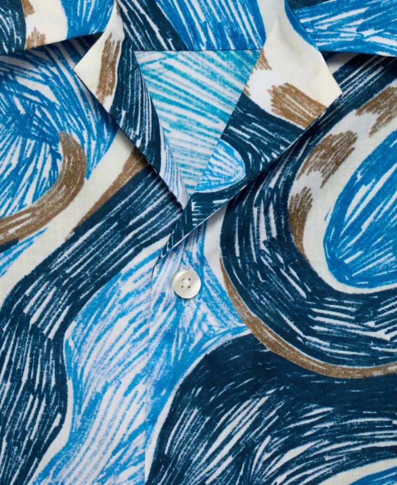 Men's Regular-Fit Printed Shirt