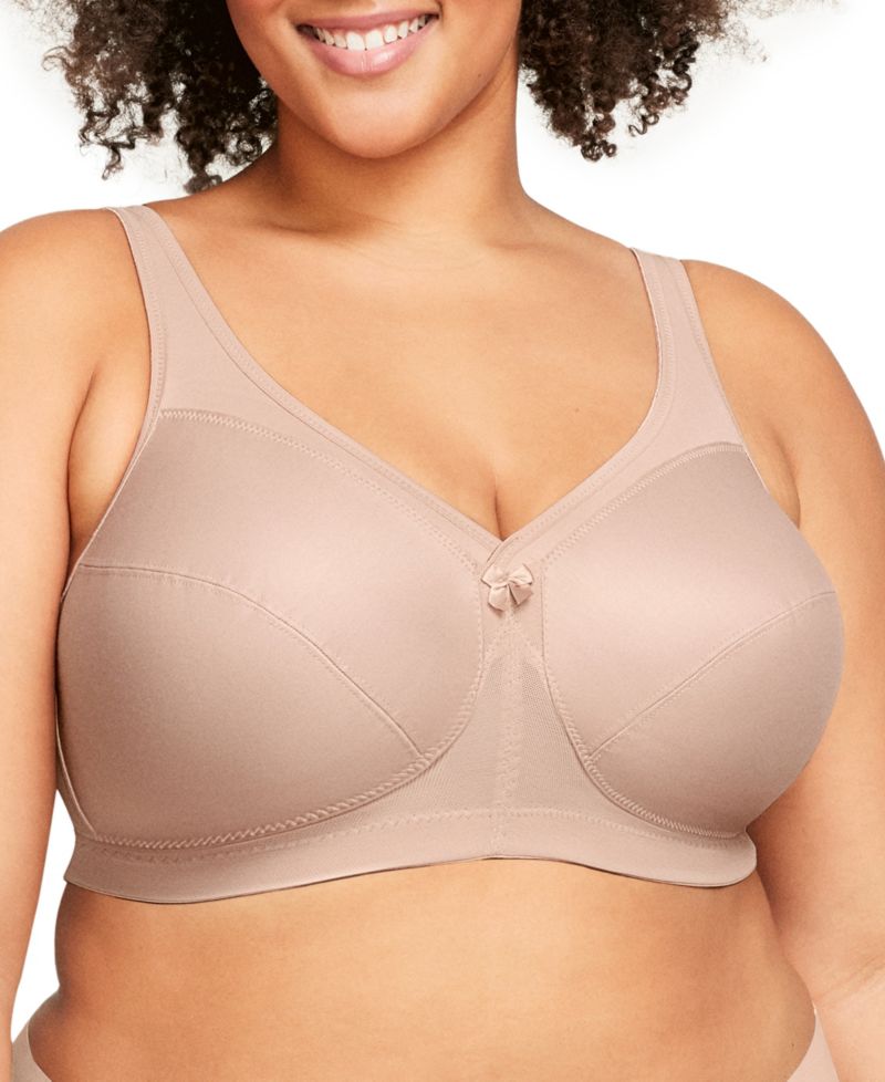 Women's Full Figure Plus Size MagicLift Active Wirefree Support Bra 1005