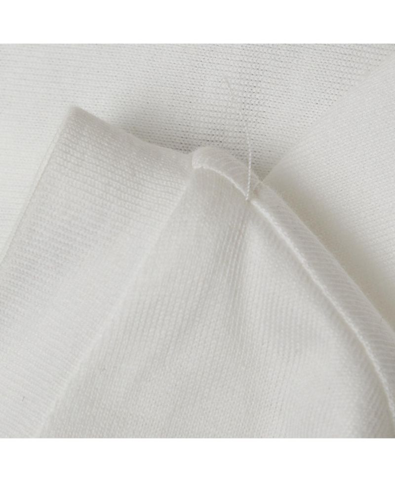 Women's White Crystal Embellished Jersey T-Shirt