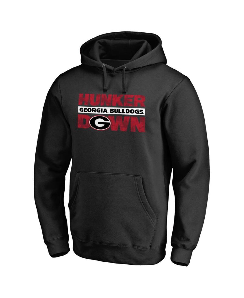 Men's Black Georgia Bulldogs Team Hometown Collection Pullover Hoodie