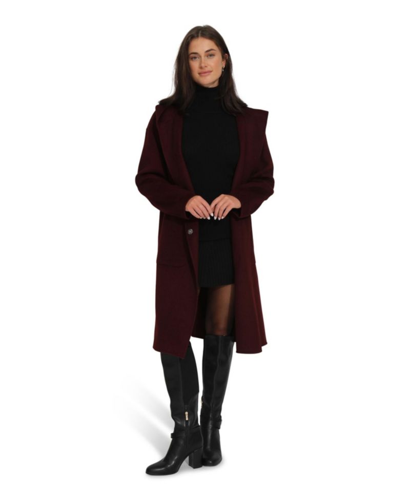 Women's Walk This Way Wool Blend Oversized Coat