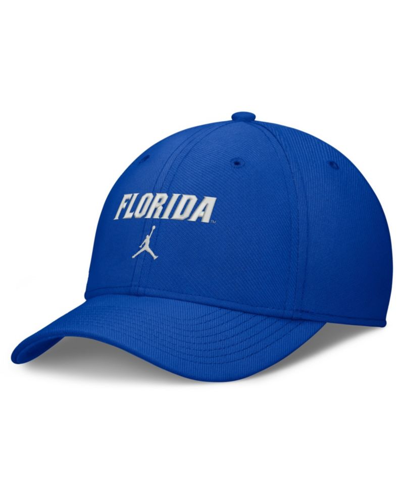 Men's Royal Florida Gators Rise On-Field Swoosh Flex Dri-FIT Flex Hat