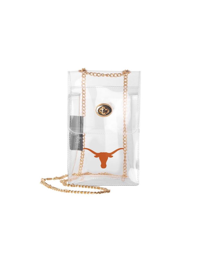 Texas Longhorns Clear Essential Crossbody Purse