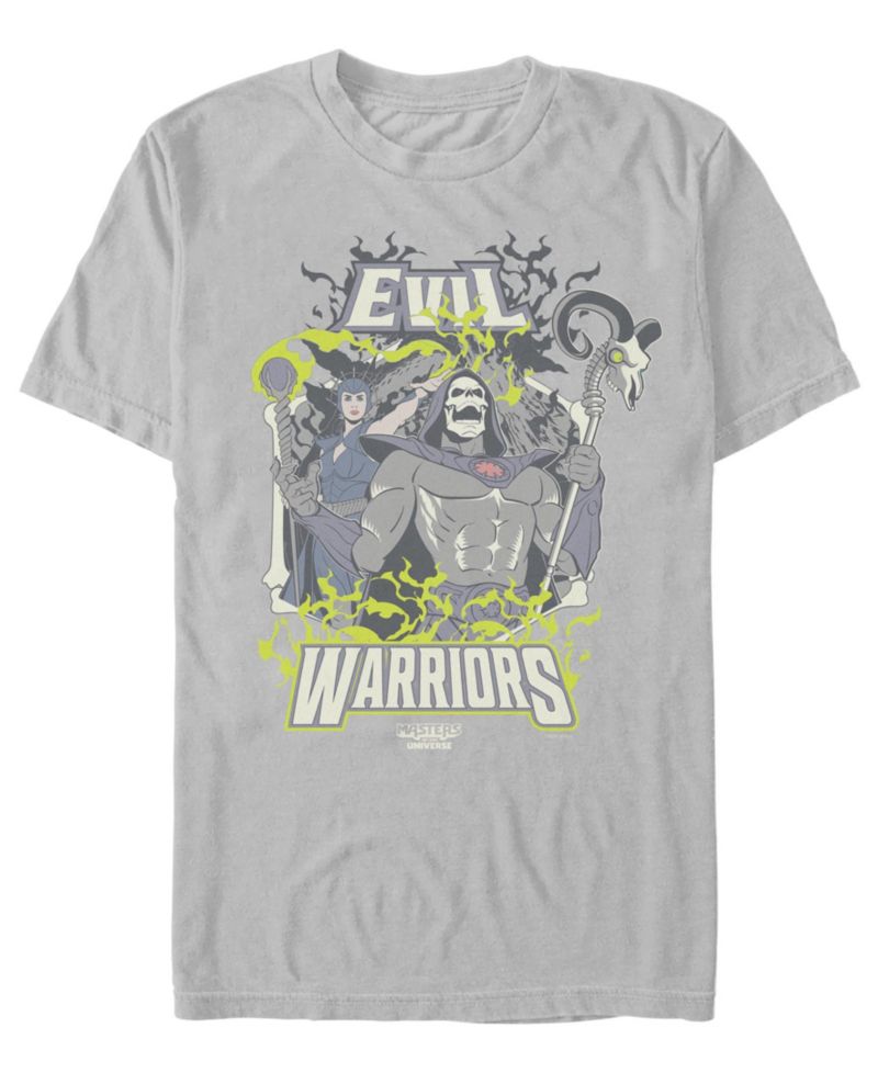 Men's He Man Evil Retro Graphic Crew Neck T-Shirt