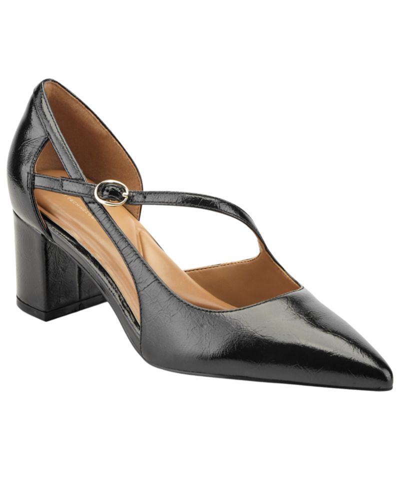 Women's Nerina eFlex Leather d'Orsay Asymmetrical Pumps