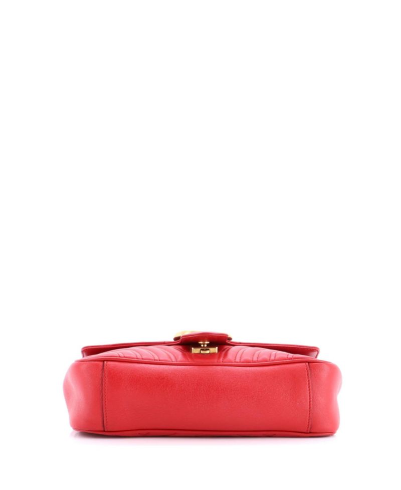 Medium GG Marmont Flap Bag Matelasse Leather