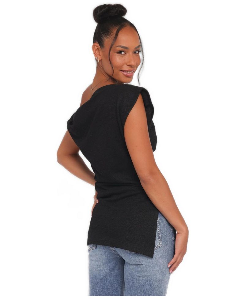 Women's Selma Sleeveless One-Shoulder Knit Top