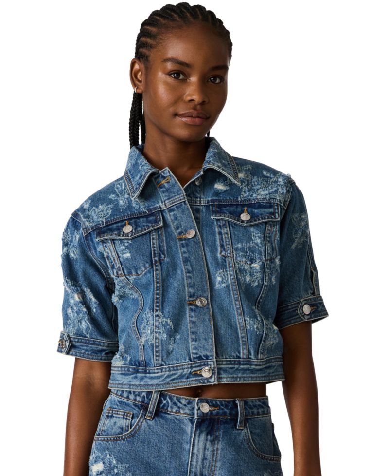 Women's Collared Front Button Jacket