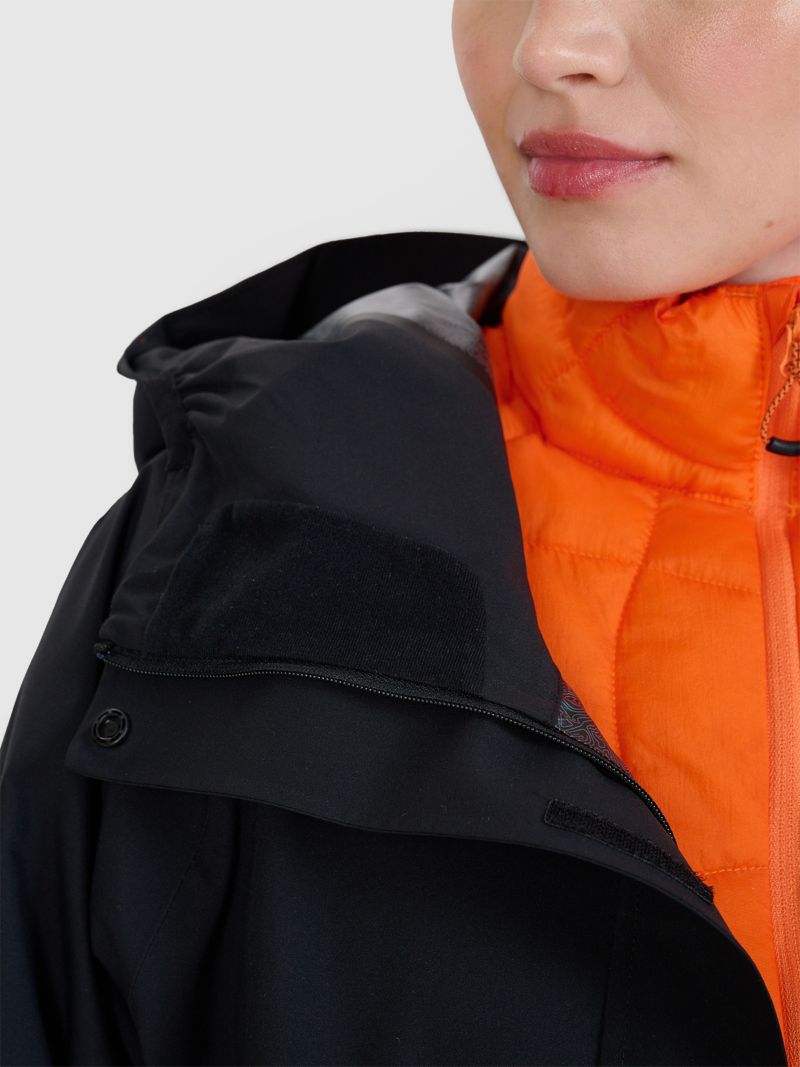 Women's Waterproof Trekking Hardshell Jacket 15,000 Membrane