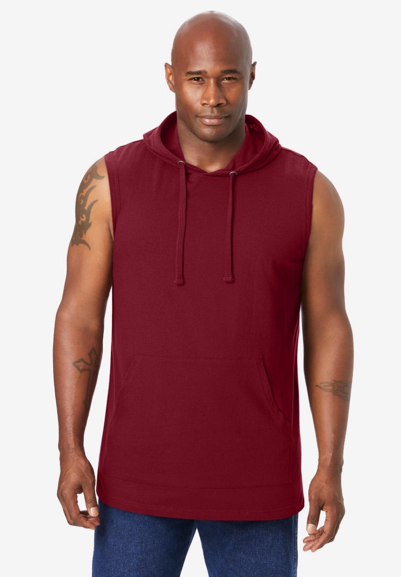 Tall Lightweight Muscle Hoodie Tee