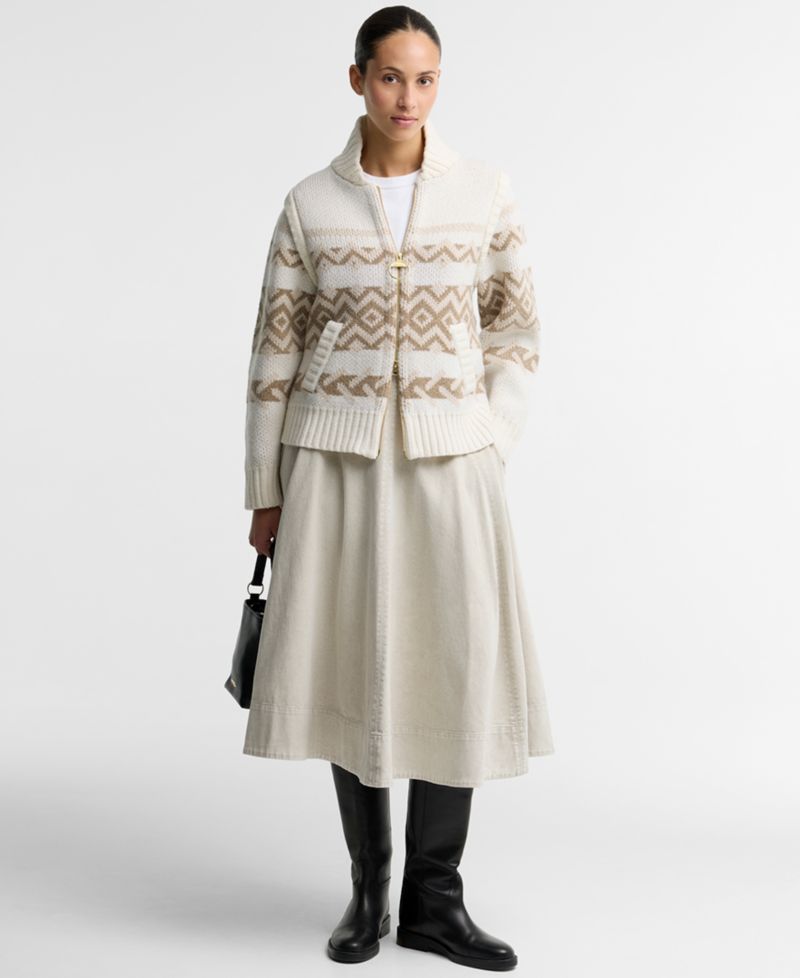 Women's Maplewood Fair-Isle Wool-Blend Cardigan