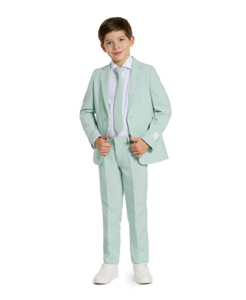 Toddler and Little Boys Magic Mint 3-Piece Suit