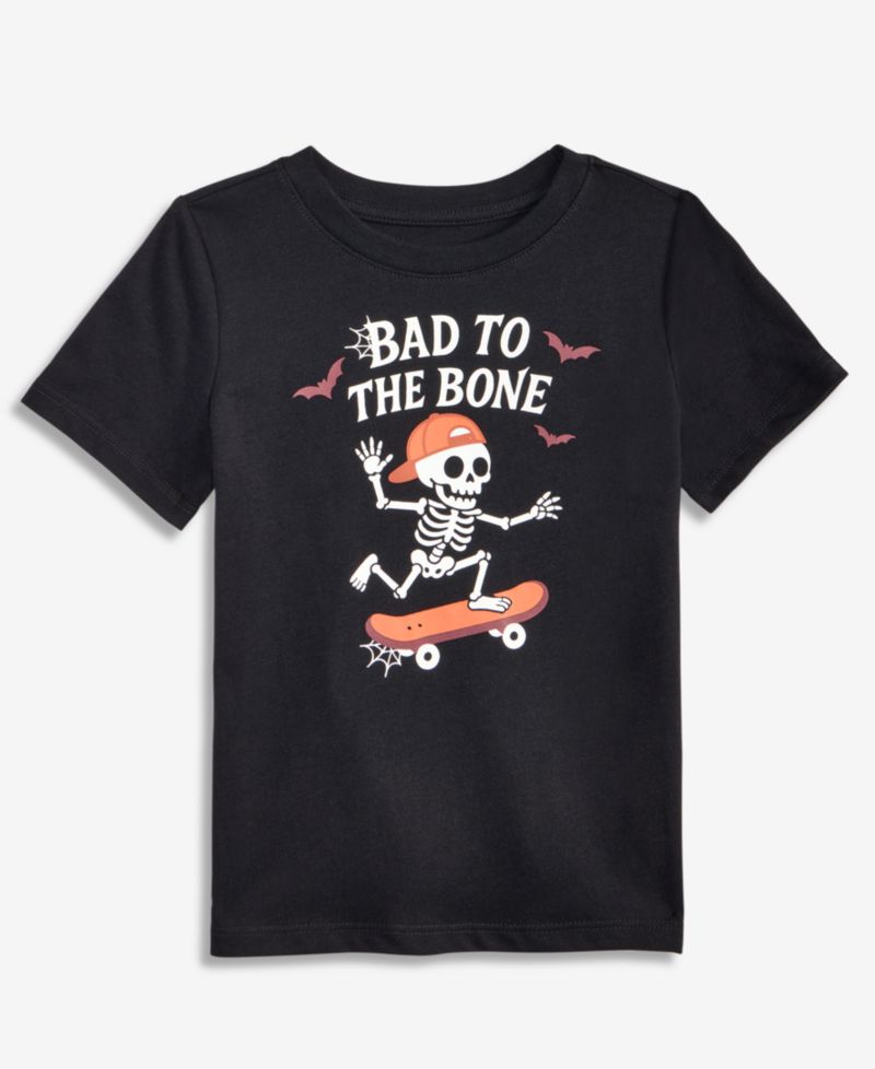 Toddler Boys' 12M-5T Short-Sleeve Bad to The Bone T-Shirt