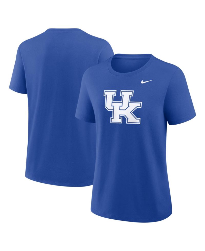 Women's Royal Kentucky Wildcats Primary Logo T-Shirt