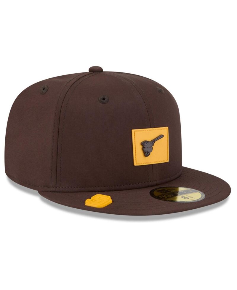 Men's Brown San Diego Padres 2026 Clubhouse Alternate 59FIFTY Fitted Hat