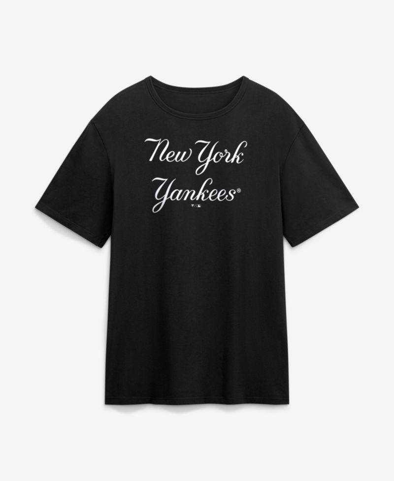 Men's Black New York Yankees Alternate Logo Legacy T-Shirt