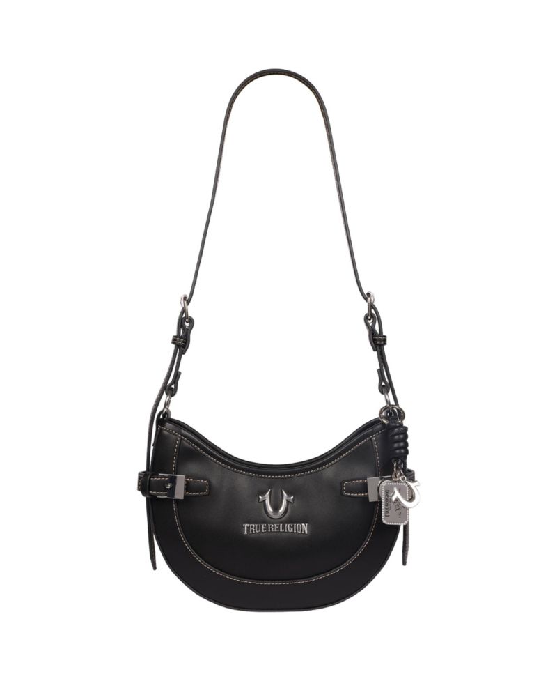 Multi-Strap Denim Shoulder Bag