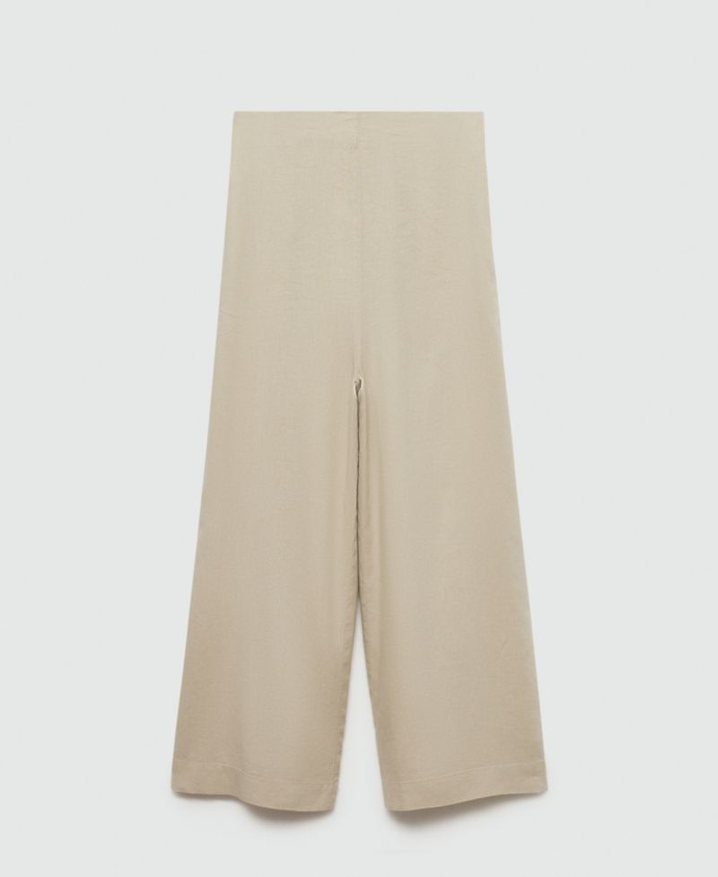 Women's Wide Leg Linen Pants