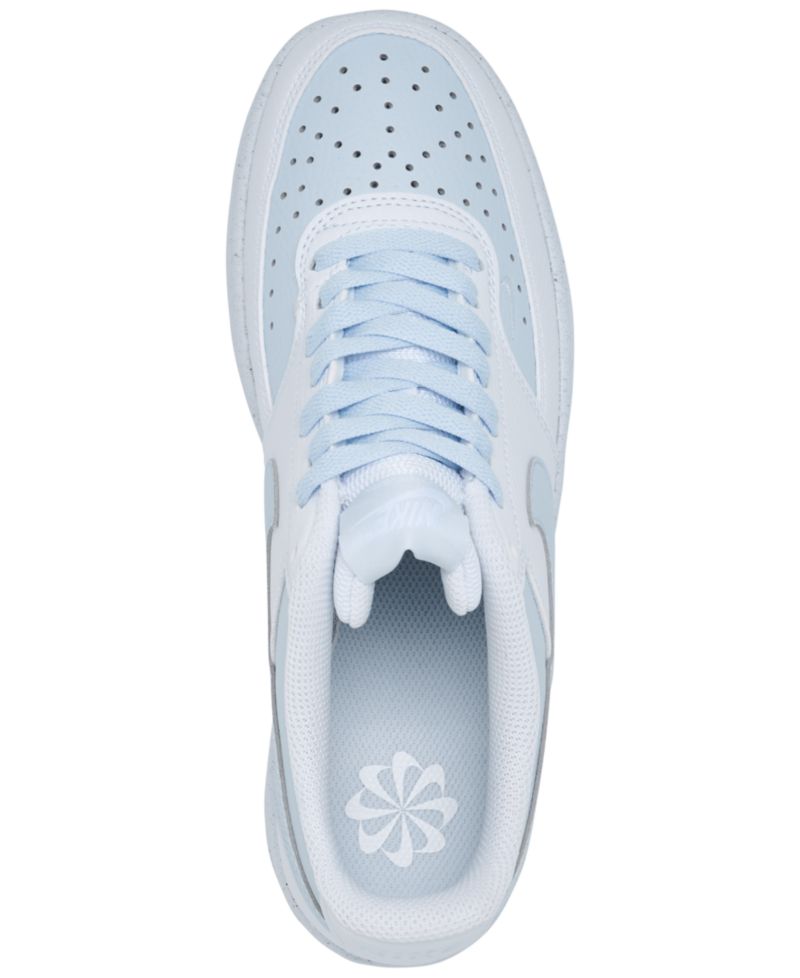 Court Vision Low Next Nature Retro Low-Top Lifestyle Sneakers from Finish Line