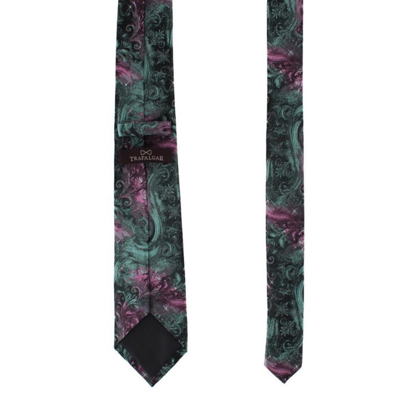 Big & Tall Arcane Storm Silk Novelty Neck Tie