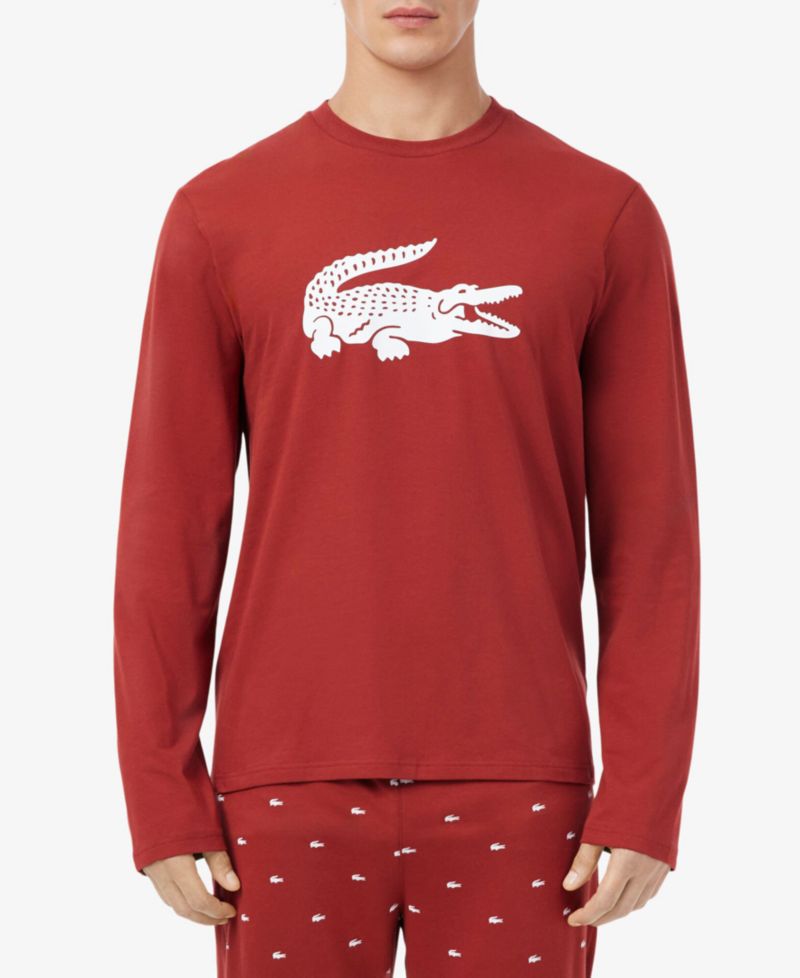 Men's Crewneck Jersey Pajama, 2-Piece Set