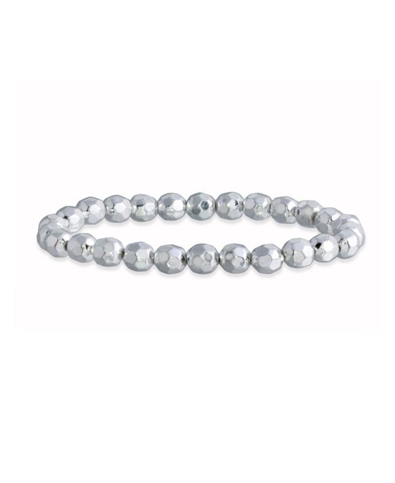 Set of 5 Imitation Stones Stretchy Bracelets