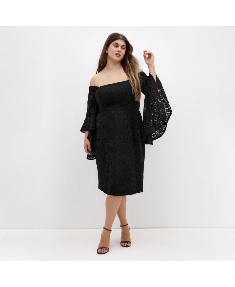 Plus Size Mystic Lace Dress