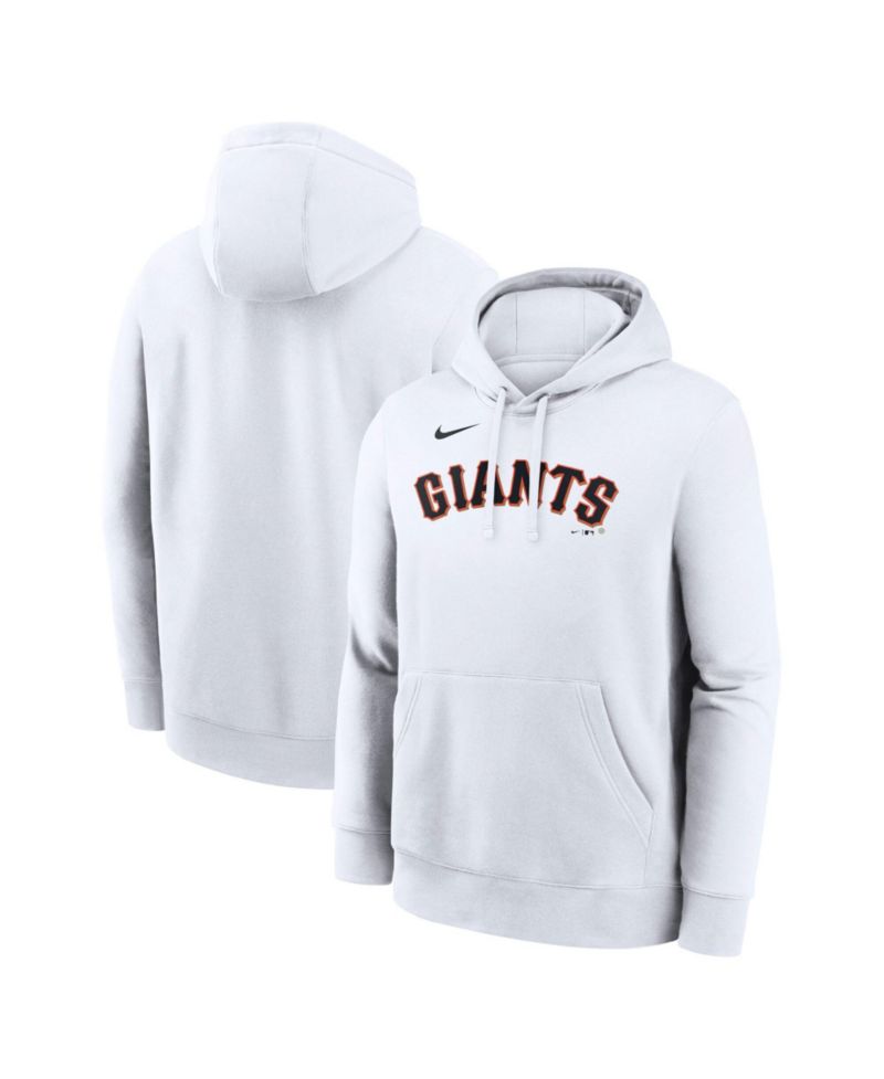 Men's White San Francisco Giants Dri-FIT Club Hoodie