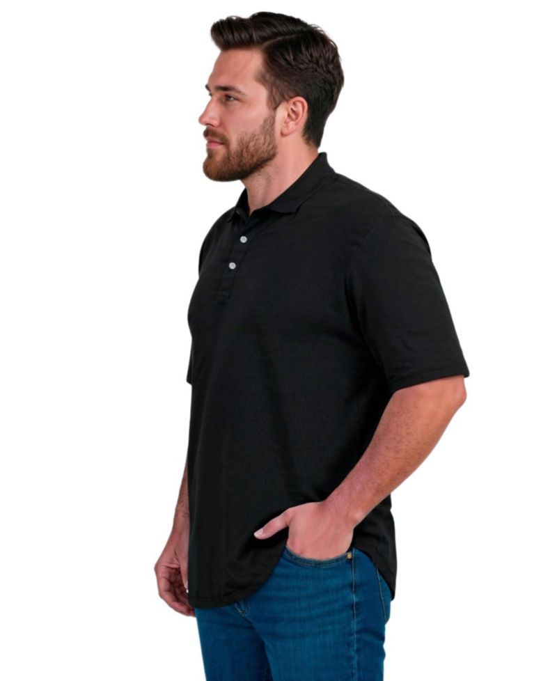 Big & Tall Ribbed Polo