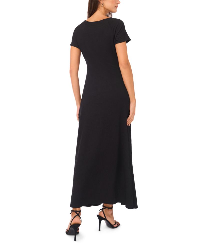 Women's Crewneck Short-Sleeve Dress