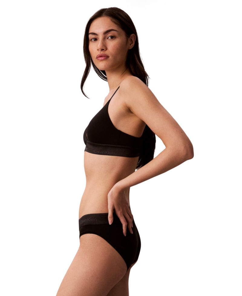 Women's Icon Cotton Modal Metallic Logo Band Bikini Panty QF8827