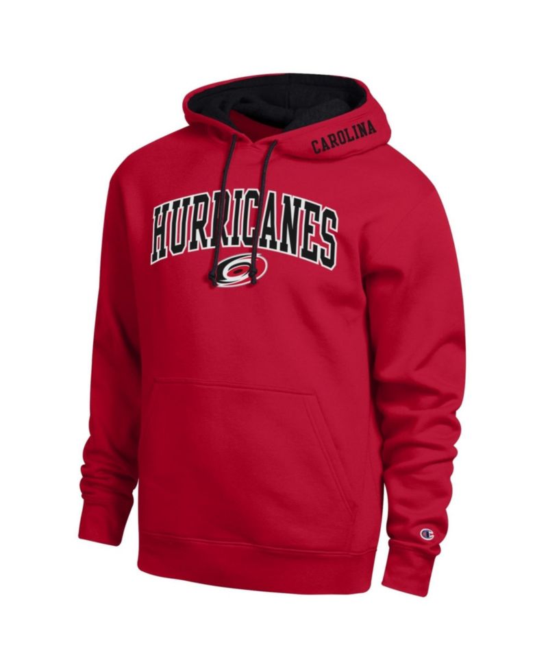 Men's Red Carolina Hurricanes Contrast Hoodie