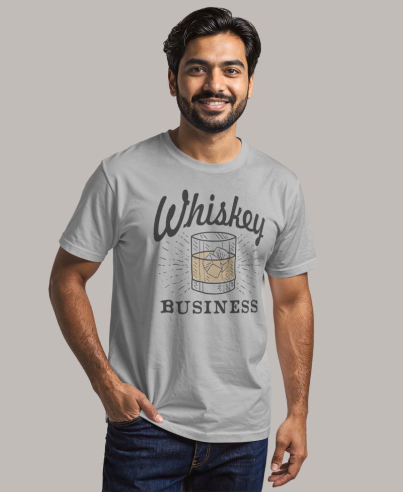 Men's Whiskey Business Short-Sleeve T-Shirt