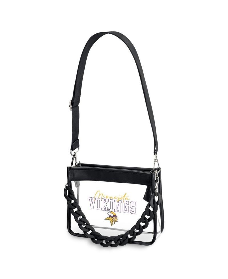 Minnesota Vikings Plastic Chain Mini Crossbody Handbag