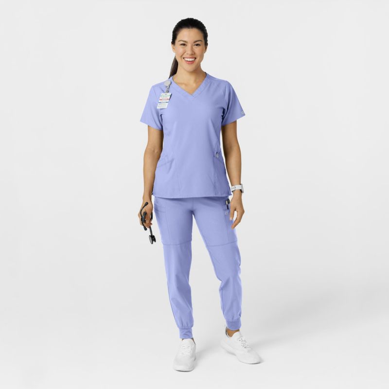 Petite W123 Comfort Waist Cargo Jogger Scrub Pant