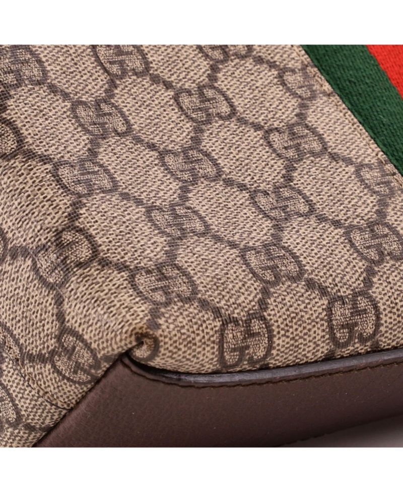 Small Ophidia Dome Shoulder Bag GG Coated Canvas