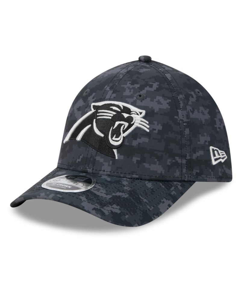 Men's Black Carolina Panthers 2026 Salute to Service 39THIRTY Flex Hat