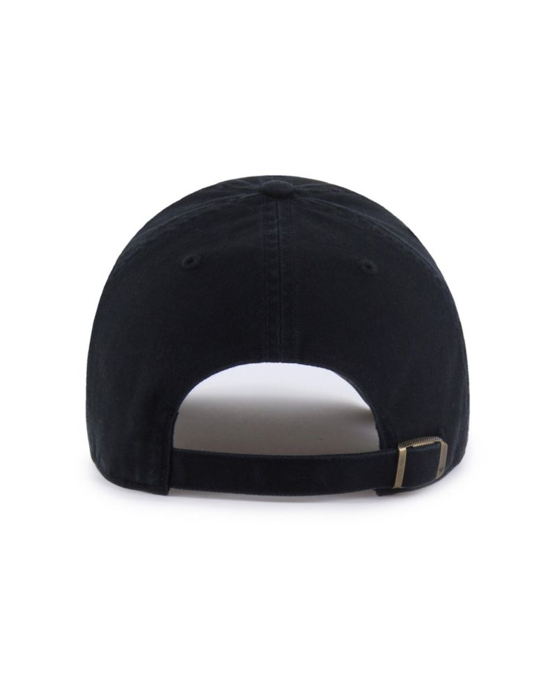 Men's Black Tampa Bay Lightning Logo Clean Up Adjustable Hat