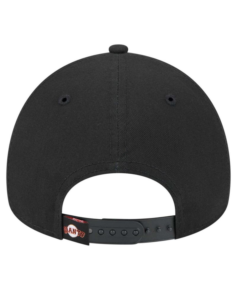 Men's Black San Francisco Giants 9FORTY A-Frame Adjustable Hat