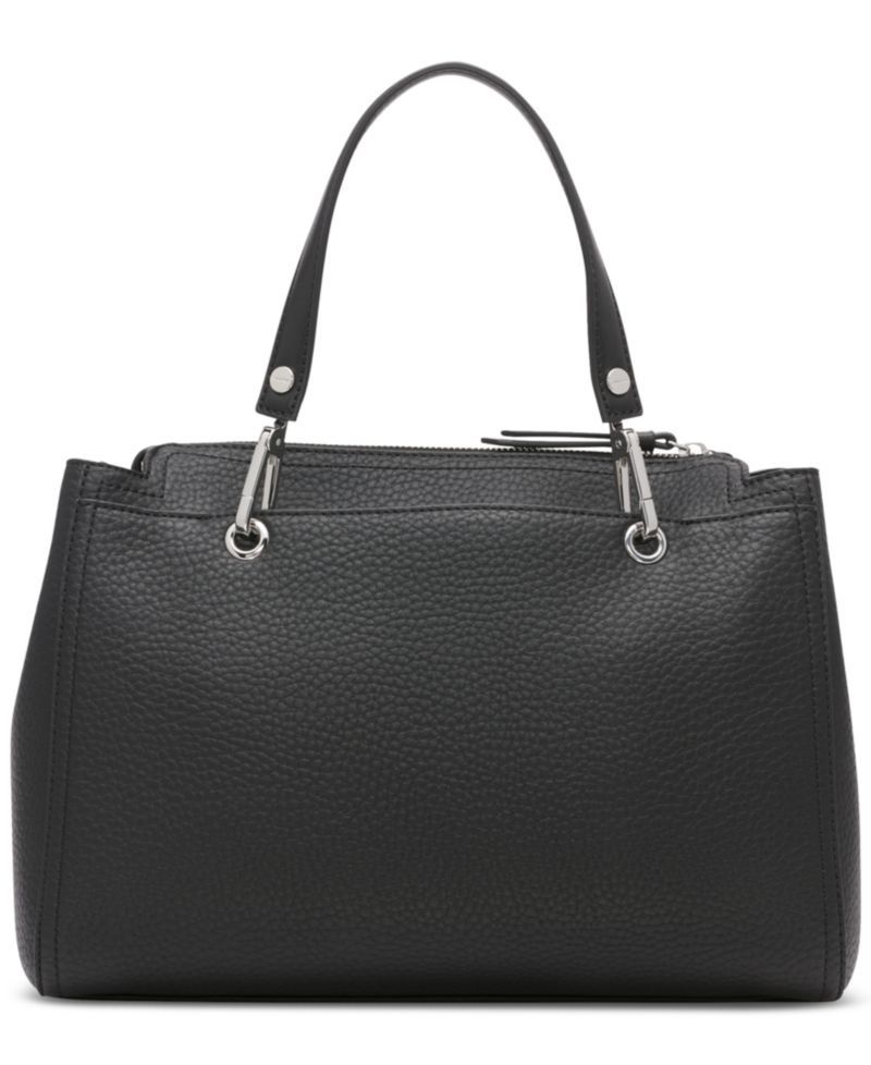 Garnet Triple Compartment Medium Satchel Bag