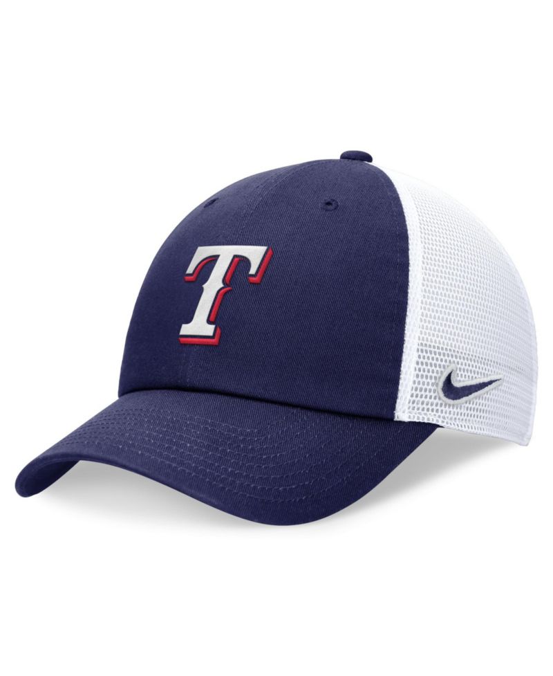 Men's Royal Texas Rangers Club Trucker Adjustable Hat