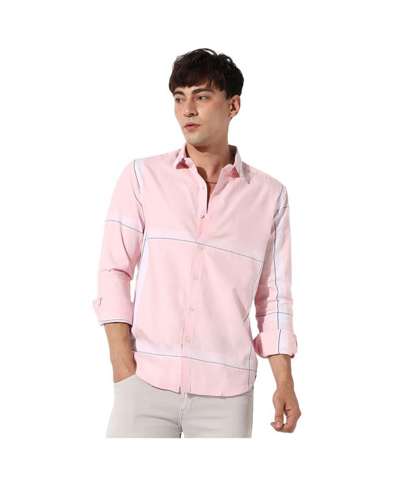 Men's Pastel Striped Shirt