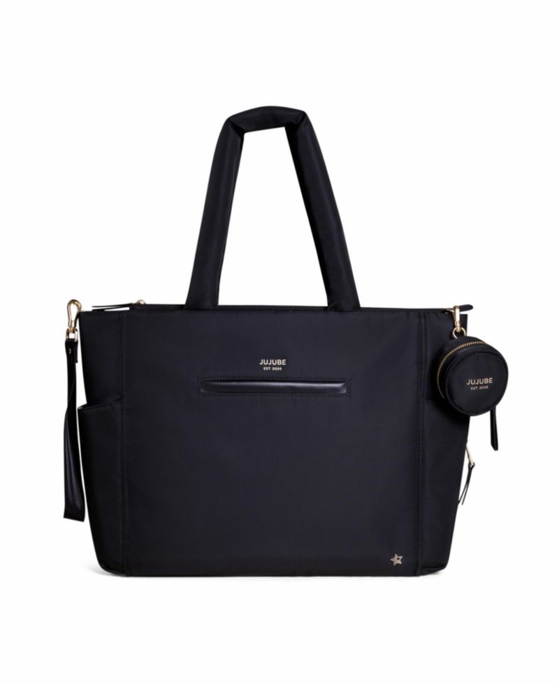 Utility-Strap Tote Diaper Bag