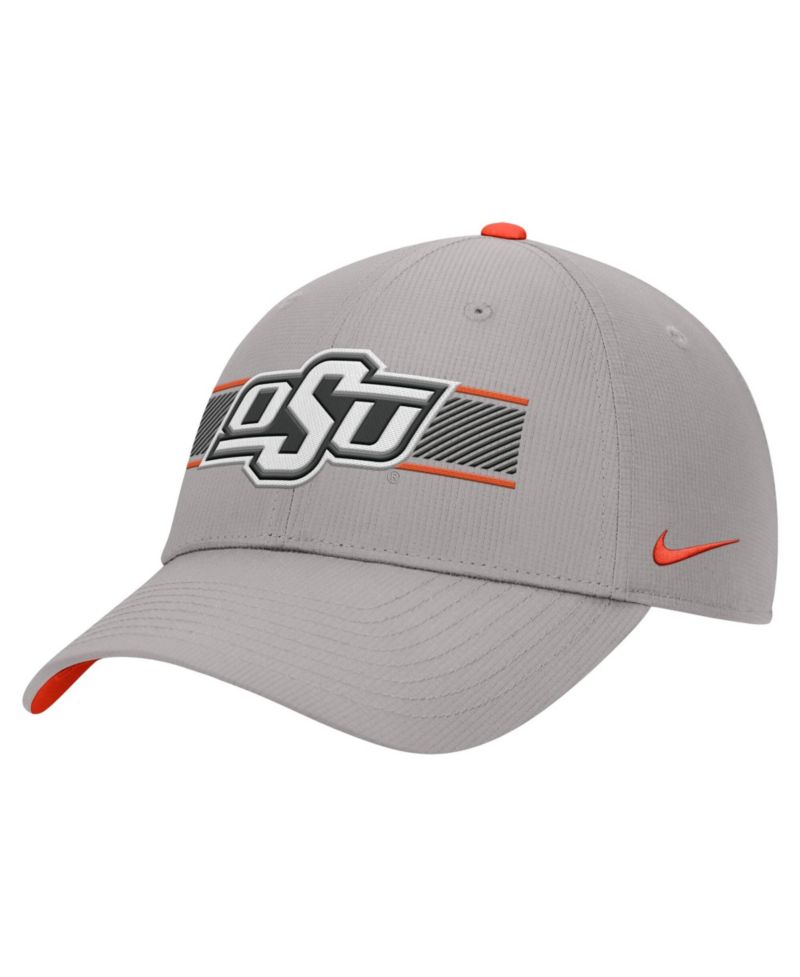 Men's Gray Oklahoma State Cowboys Ripstop Dri-FIT Adjustable Hat