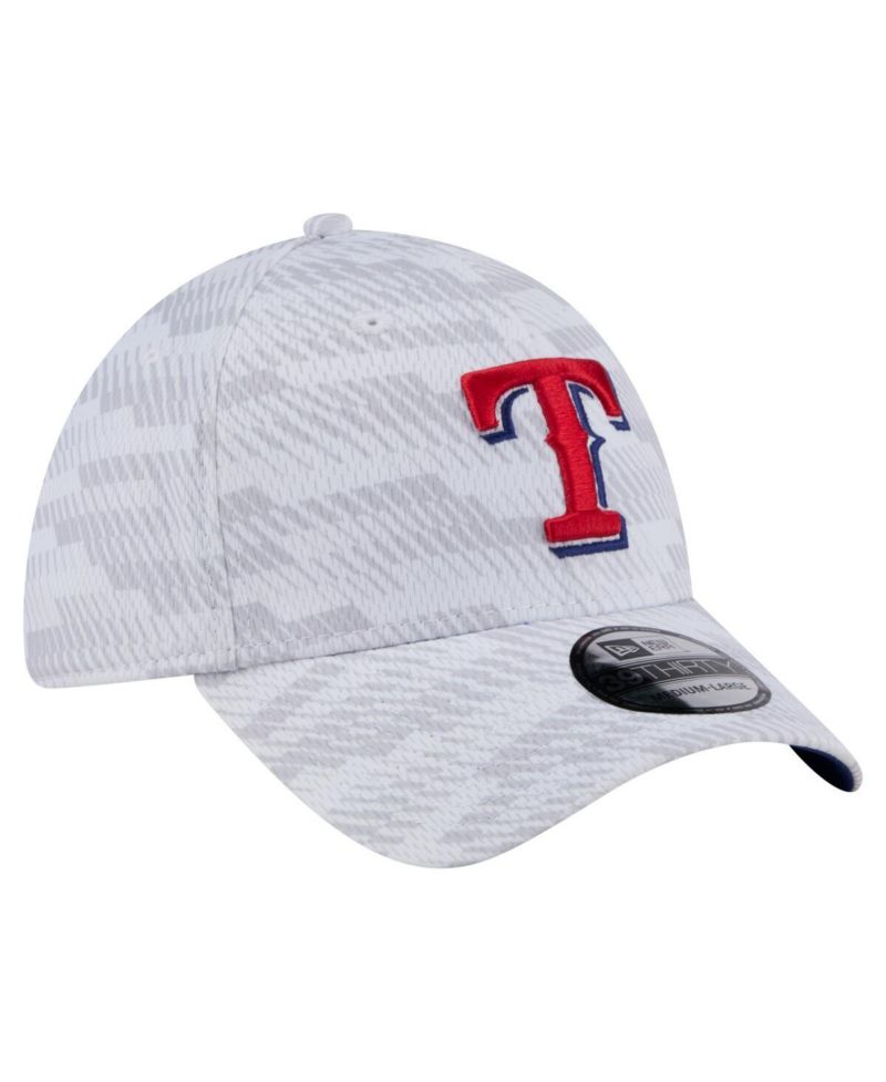 Men's White Texas Rangers Graded 39THIRTY Stretch Fit Hat